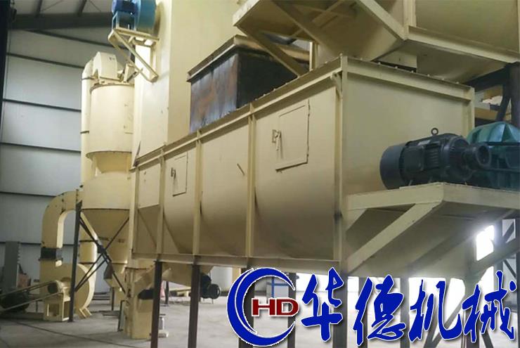甘肅氫氧化鈣生產線客戶生產現(xiàn)場